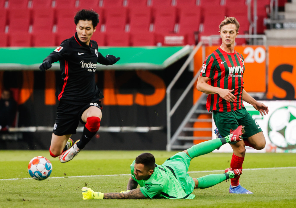  法兰克福日本球员镰田大地当选月度MVP  